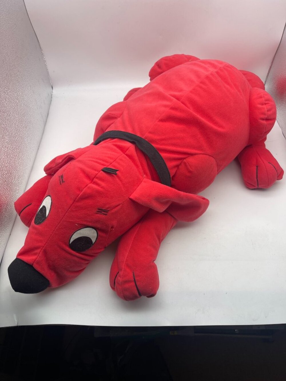 Clifford the Big Red Dog Plush 2002 Scholastic 29” Large Stuffed Toy